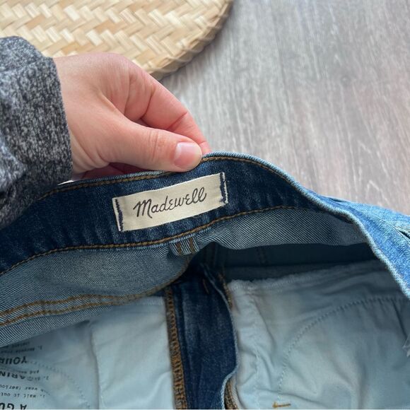 Madewell high rise denim shorts‎ women’s size 26 - Picture 6 of 9